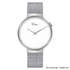 Watches for women alloy watch customized with stainless steel mesh Strap