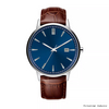 Custom Logo Men's Stainless Steel Quartz Watches Water Resistant Wristwatches