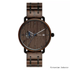 Wooden Watch Custom Logo Stainless Steel Quartz Wristwatches Minimalist Wood Watches for Men And Women